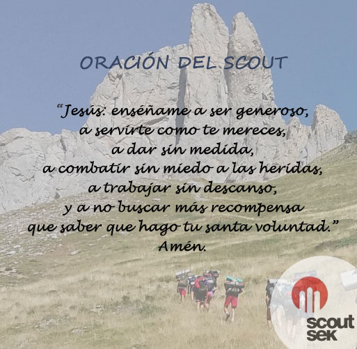 oracion de scout